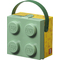 LEGO Brotdose mit Tragegriff, grn-transluzent