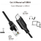 LogiLink USB 3.2 Ethernet-Kabel, USB-C - RJ45 Stecker, 1,0 m