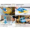 HYGOSTAR Nitril-Handschuh Rapid-On, XL, blau, puderfrei