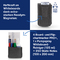 magnetoplan Stifteköcher magnetoTray, medium, grau