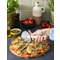 GastroMax Pizzaschneider BIO, Länge: 220 mm, Edelstahl/creme