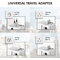 LogiLink Universal-Reiseadapter (EU/AUS/US/UK), 70 Watt