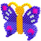 Hama Bgelperlen maxi "Schmetterling", im Blister