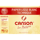 CANSON technisches Zeichenpapier, din A4, 160 g/qm, wei