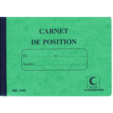 ELVE carnet de position de compte, 114 x 156 mm