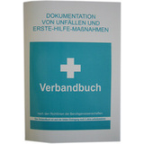Leina Verbandbuch, din A5, Farbe: wei/grn