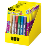 UHU glitzerkleber Glitter glue Original, 10er Display