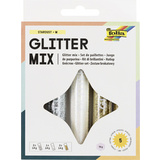 folia glitter-set / Glitterpulver,  14 g, farbig sortiert