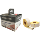 rillprint Rollenetiketten, 57 x 32 mm, wei, non-permanent