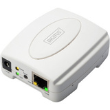 DIGITUS fast Ethernet Printserver, 1 x USB 2.0