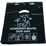 Hundekotbeutel, aus HDPE-Folie, 3 Liter, schwarz