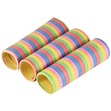 PAPSTAR luftschlangen "Stripes", aus Papier, 5 Farben