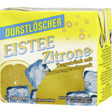 Durstlöscher Erfrischungsgetränk eistee Zitronen-Geschmack