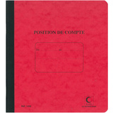 ELVE cahier piqué "Position de compte", 210 x 190 mm