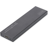 DIGITUS M.2 sata Festplatten-Gehuse, usb 3.1, schwarz