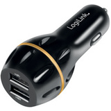 LogiLink USB-KFZ-Ladegert, 2-fach