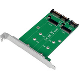 LogiLink 2x sata - 2x M.2 sata SSD Schnittstellenkarte