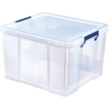 Fellowes aufbewahrungsbox ProStore, 48 Liter, transparent