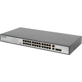 DIGITUS 19" fast Ethernet poe Switch, 24-Port, Unmanaged