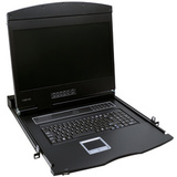 LogiLink 19" lcd KVM konsole mit 48,26 cm (19") TFT-Monitor