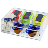 APS teebox / Multibox, aus Kunststoff, transparent