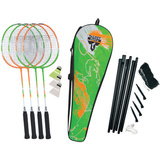 TALBOT torro Badminton-Set "4 attacker Plus"