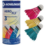 SCHILDKRT natur-federball Aerofly, farbig sortiert