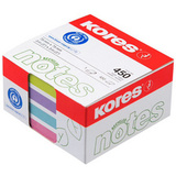 Kores recycling Haftnotiz-Wrfel "Recycled pastel Notes"