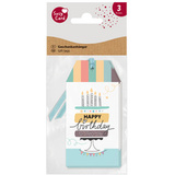 SUSY card Anhngerkarte "Happy eco B-day Cake"
