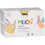 KREUL softie-fingerfarbe "MUCKI", 150 ml, 6er-Set