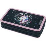 herlitz Schleretui doppel "Unicorn", 23-teilig