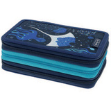 herlitz Schleretui tricase "Deep Ocean", 31-teilig