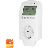 LogiLink wi-fi Smart Thermostat-Adapterstecker, 1-fach, wei