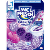 WC frisch KRAFT aktiv WC-Duftspler violett Magnolie