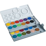 LAMY deckfarbkasten aquaplus, grau, 24 Farben