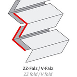 HYGOCLEAN Handtuchpapier, 250 x 210 mm, V-/ZZ-Falz, wei