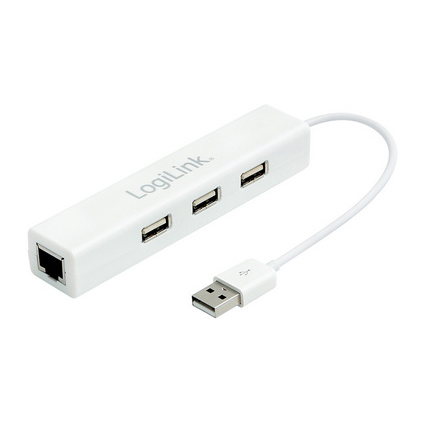 LogiLink USB 2.0 auf Fast Ethernet Adapter, wei