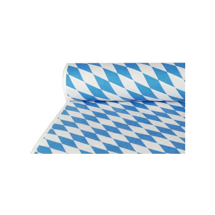 PAPSTAR Damast-Tischtuch "Bayrisch Blau", (B)1,0 x (L)50 m