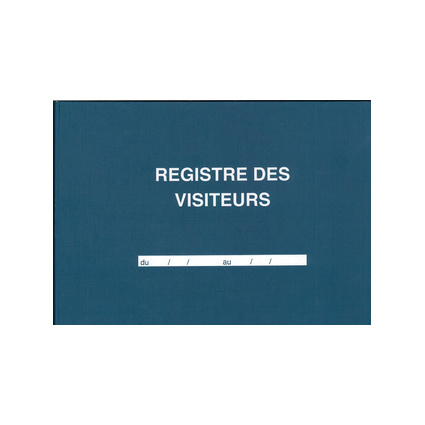 ELVE Registre des Visiteurs, 210 x 297 mm, 96 pages