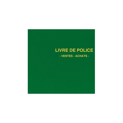 ELVE Registre "Livre de police mtaux prcieux", 200 pages