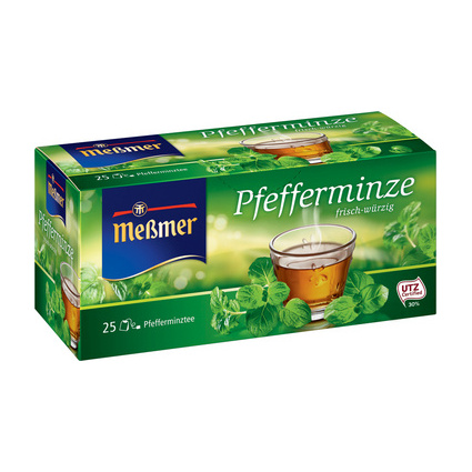 Memer Tee "Pfefferminze", frisch-wrzig, 25er Packung