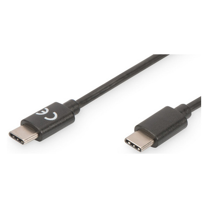 DIGITUS USB 3.0 Anschlusskabel, USB-C - USB-C Stecker, 1,0 m