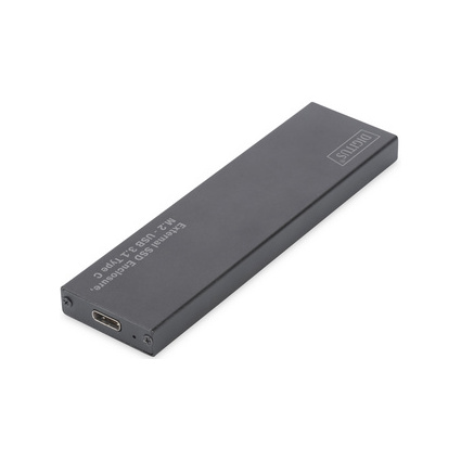 DIGITUS M.2 SATA Festplatten-Gehuse, USB 3.1, schwarz