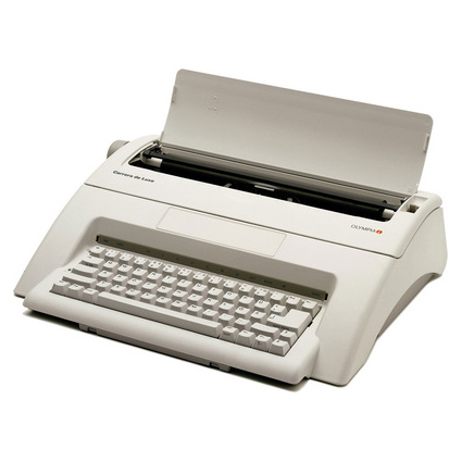 OLYMPIA Elektrische Schreibmaschine "Carrera de luxe"