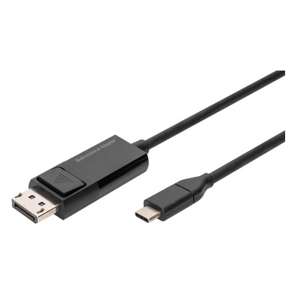 DIGITUS USB Typ C auf DisplayPort Bidirektional Adapterkabel