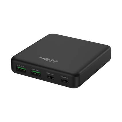 ANSMANN USB-Ladegert Desktop Charger DC465PD, schwarz
