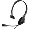 LogiLink Mono Headset, mit Mikrofon, 3,5 mm Klinkenstecker