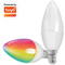 LogiLink Wi-Fi Smart LED-Lampe, Tuya kompatibel, E14, wei