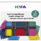 HEYDA Stempelkissen-Set "Textil", farbig sortiert