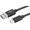 ANSMANN Daten- & Ladekabel, USB-A - USB-C, 2,0 m, schwarz